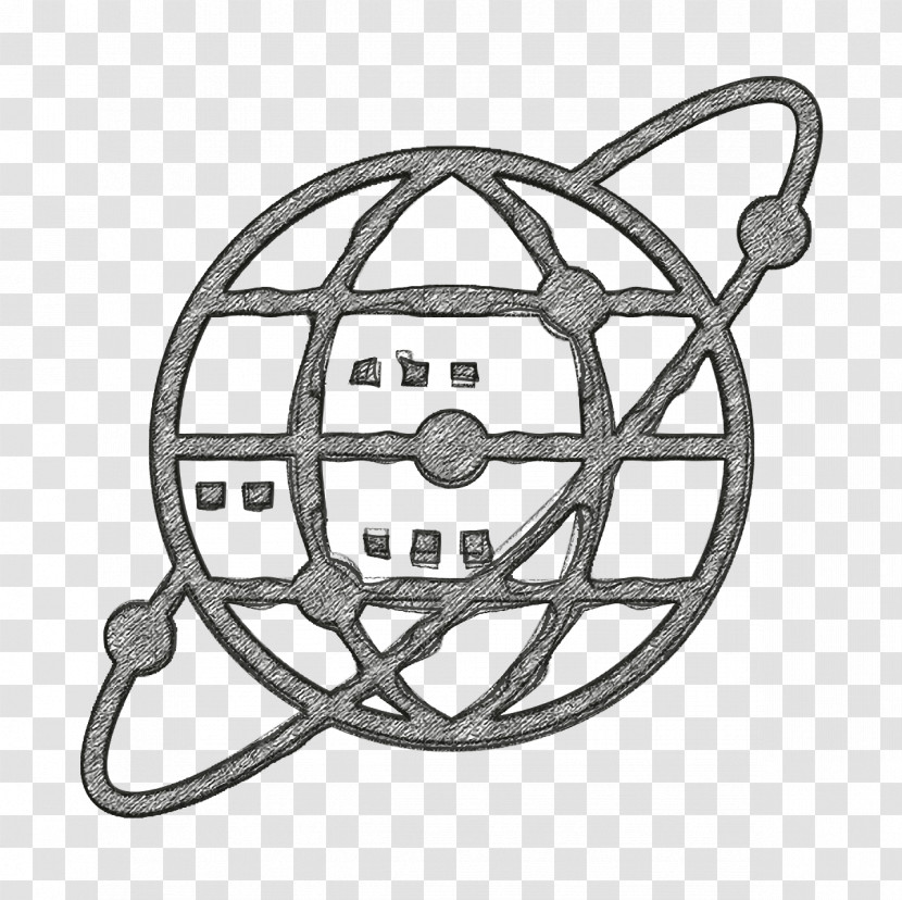 Earth Grid Icon Planet Icon Crowdfunding Icon Transparent PNG