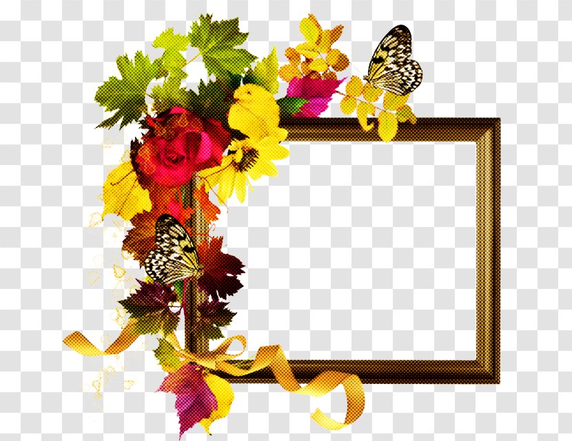 Picture Frame - Cut Flowers - Pollinator Transparent PNG