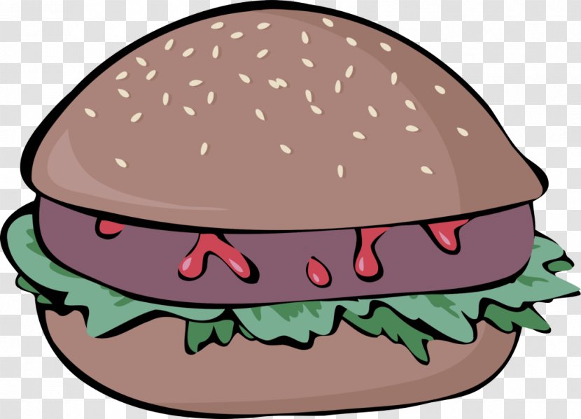 Hamburger - Whopper - Finger Food Bun Transparent PNG