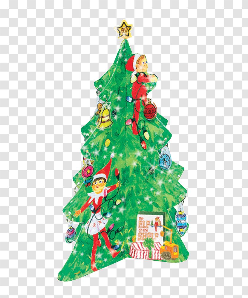 Christmas Tree Ornament Spruce Fir - Conifer - Elf On The Shelf Transparent PNG