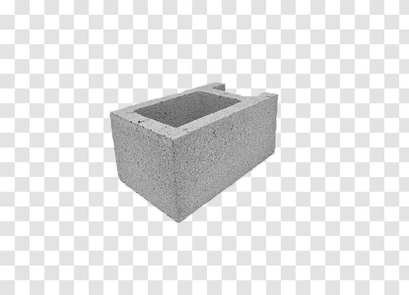 Concrete Masonry Unit Material Shape Solid - Loadbearing Wall Transparent PNG