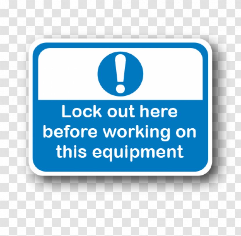 Sign Lockout-tagout Label Occupational Safety And Health - Caution Stripes Transparent PNG