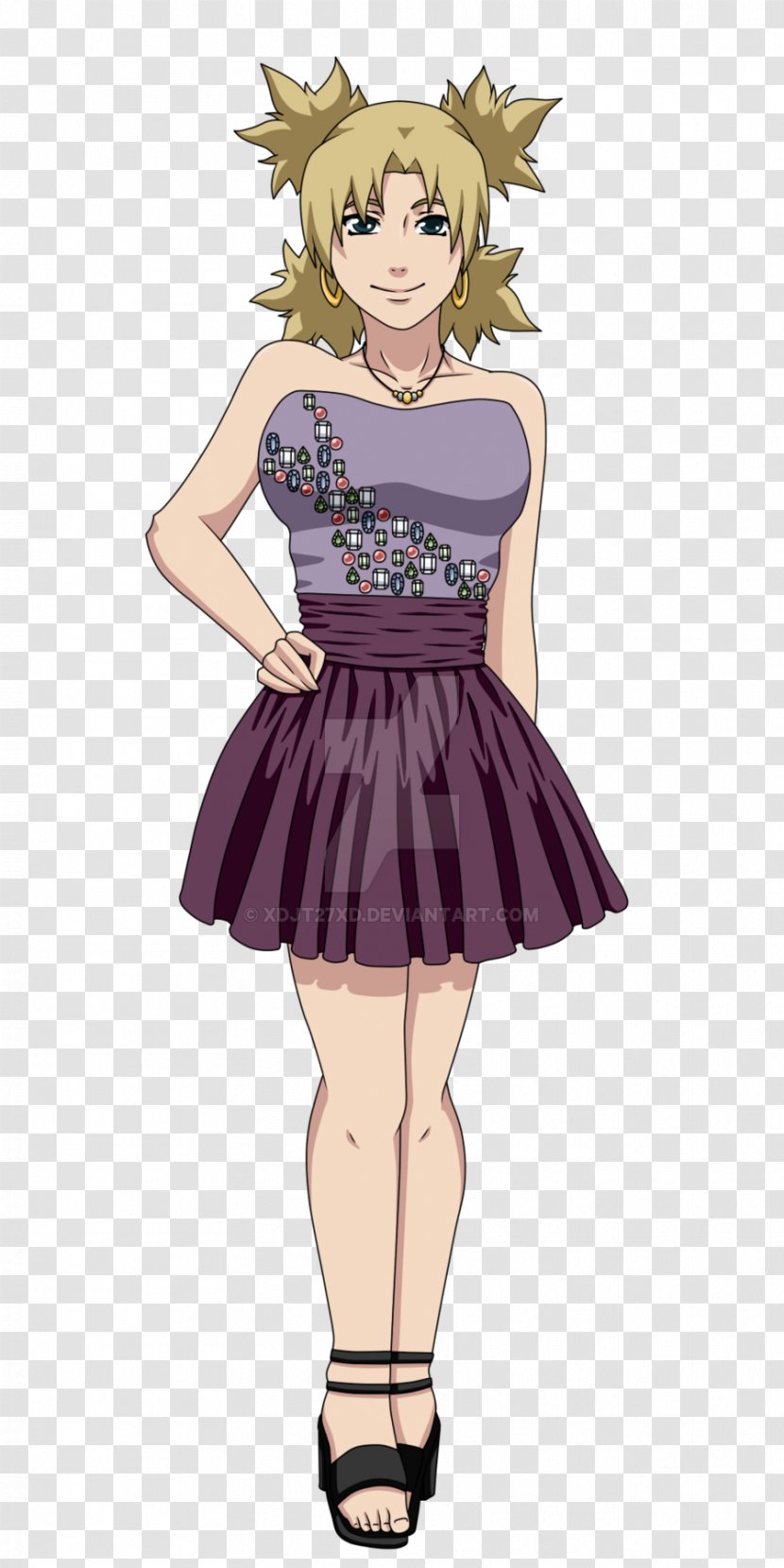 Temari Ino Yamanaka Hinata Hyuga The Last: Naruto Movie Sakura Haruno - Frame - Dress Transparent PNG