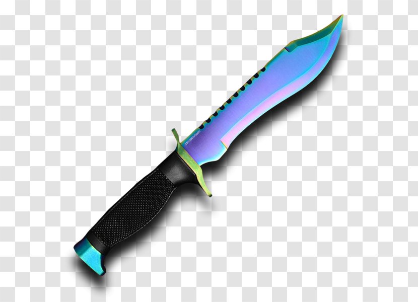 Bowie Knife Counter-Strike: Global Offensive Hunting & Survival Knives Throwing Transparent PNG