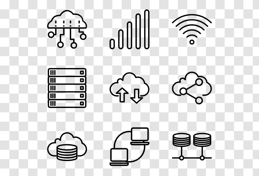 Database Clip Art - Data - Computer Networks Transparent PNG