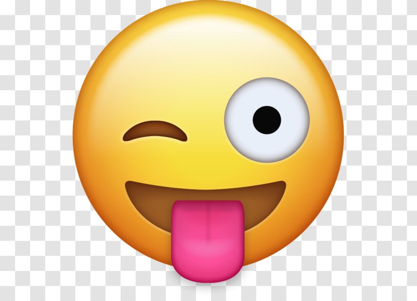 Emoji IPhone Smiley - Facial Expression - Tongue Transparent PNG