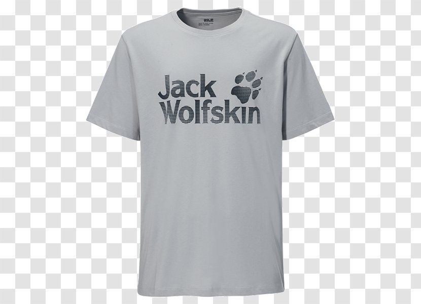 Long-sleeved T-shirt Hoodie Jeans - Top - Jack Wolfskin Logo Transparent PNG