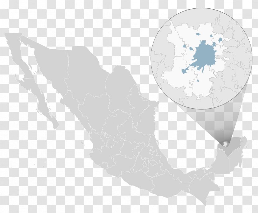Mexico City World Map Vector - Metropolitan Transparent PNG