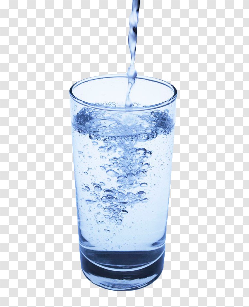 Water Bubble Cup - Drinking - Blue Transparent PNG
