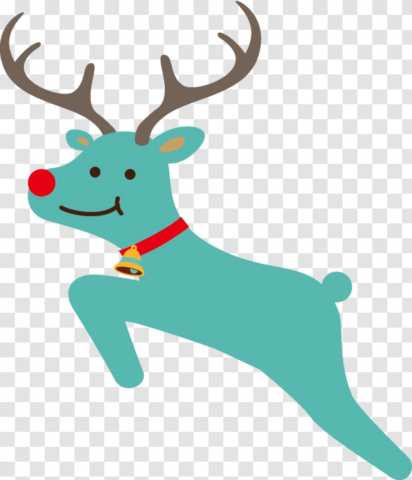 Reindeer Christmas - Tail Antler Transparent PNG
