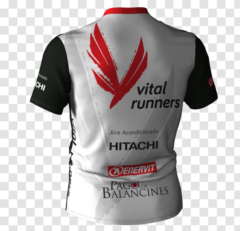 T-shirt Jersey Vitalrunners Logo Brand - Shirt Transparent PNG