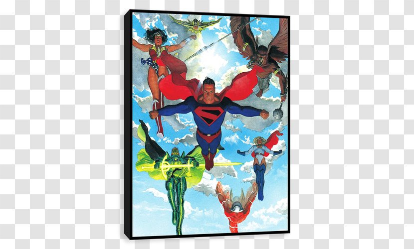 Superman Hawkgirl Hawkman Kingdom Come Comics - Alex Ross Transparent PNG
