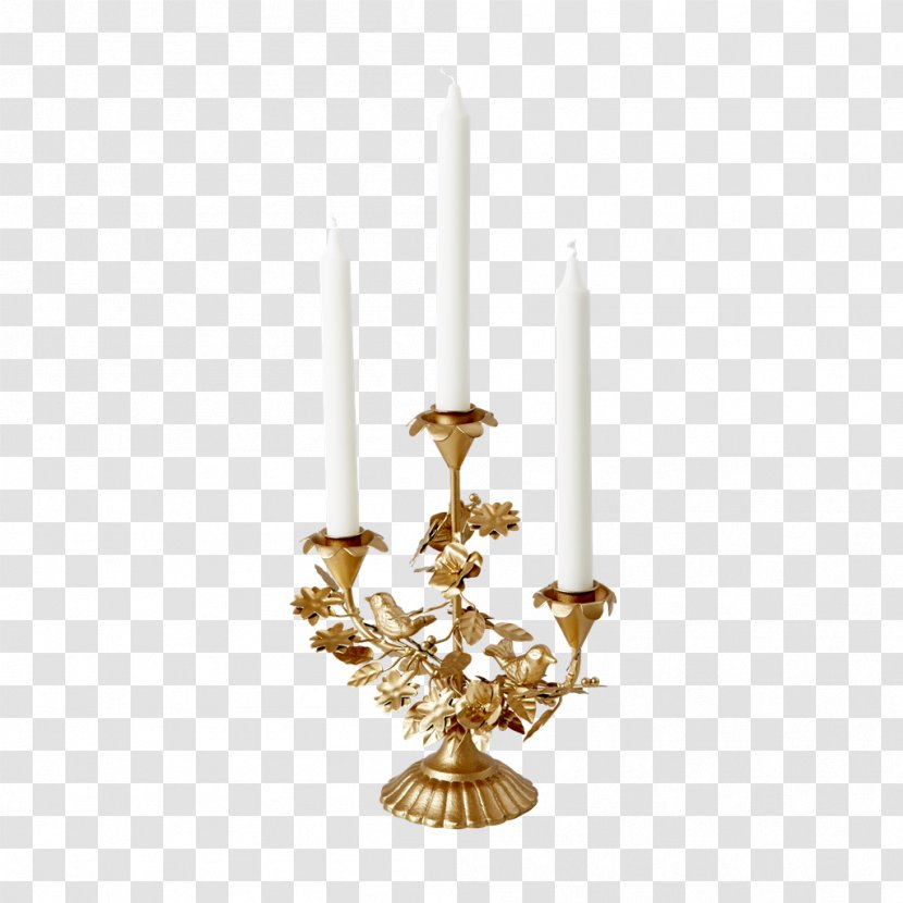 Table Candlestick Lantern Kitchen - Couch - Gold Floral Transparent PNG