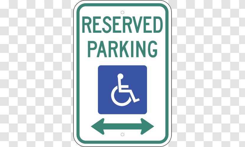 Disabled Parking Permit Disability Car Park Americans With Disabilities Act Of 1990 ADA Signs - Accessibility - United States Transparent PNG