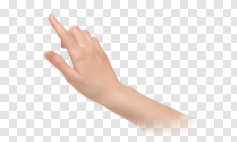 Thumb Hand Finger - Woman Transparent PNG