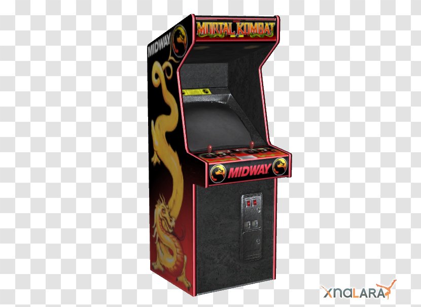 Arcade Cabinet Mortal Kombat Vs. DC Universe Liu Kang Game Fatality - 3d Modeling Transparent PNG