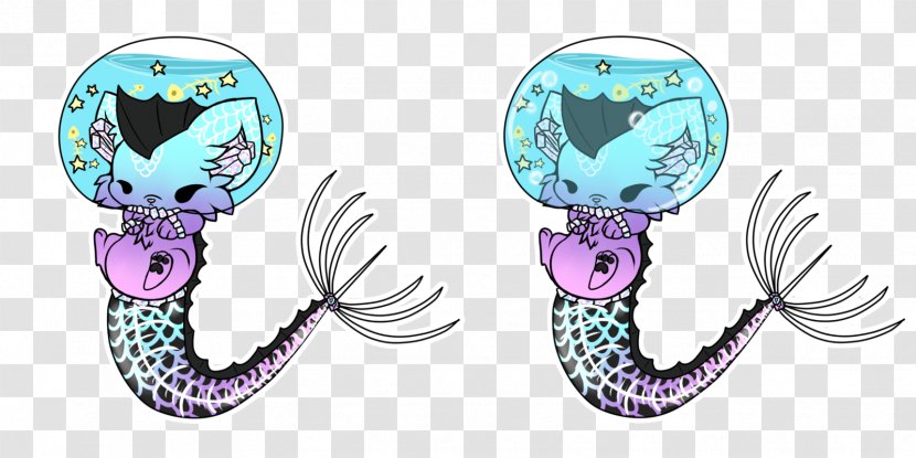 Seahorse Clip Art Purple Body Jewellery - Fictional Character Transparent PNG