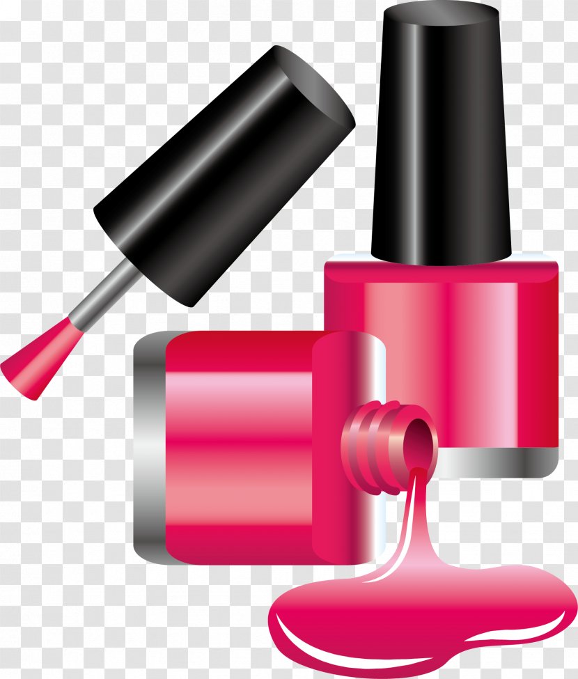 Cosmetics Nail Polish Icon - Eye Shadow - Vector Transparent PNG