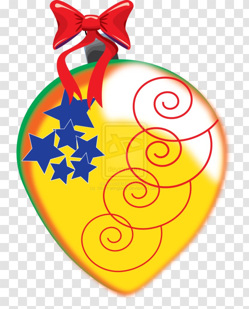 Christmas Ornament Clip Art - Yellow Transparent PNG
