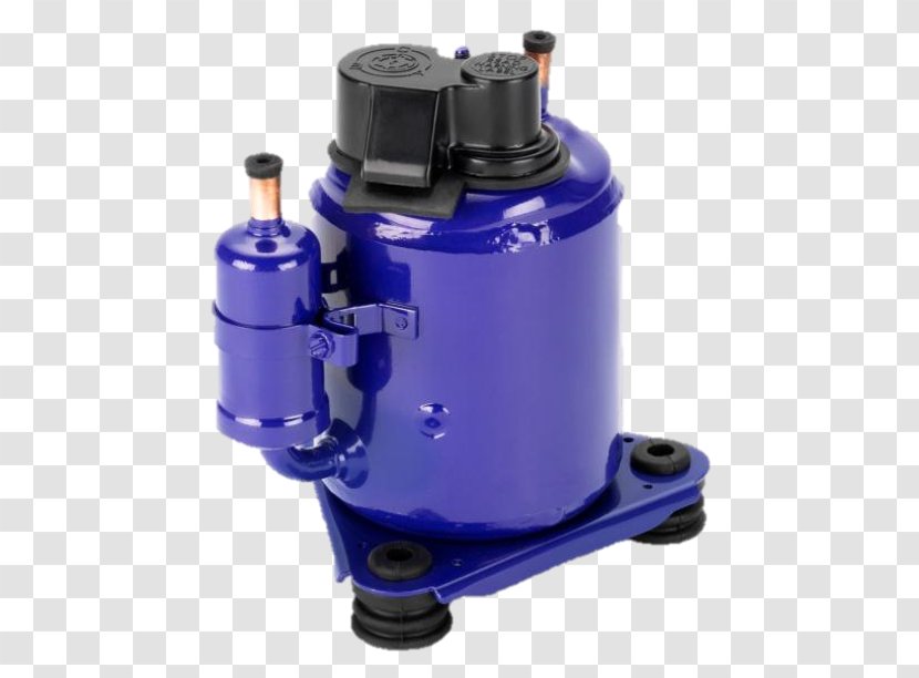 Purple Cylinder Product Compressor - Air Conditioning Transparent PNG