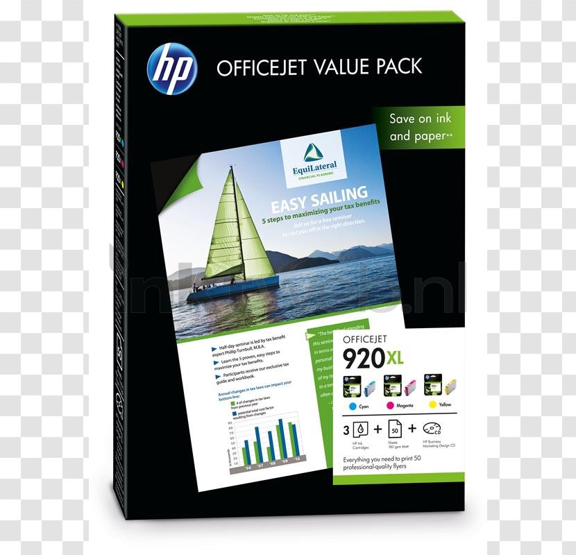 Hewlett-Packard Paper Ink Cartridge Printer Officejet - Continuous System - Multicolor Flyer Transparent PNG