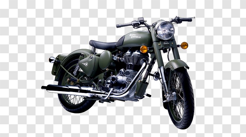 Dehradun Royal Enfield Bullet Cycle Co. Ltd Motorcycle - Exhaust System - Transparent Images Transparent PNG