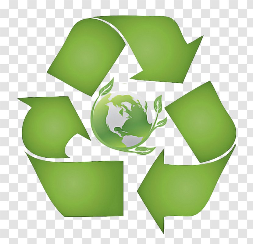 Green Symbol Recycling Logo Font Transparent PNG