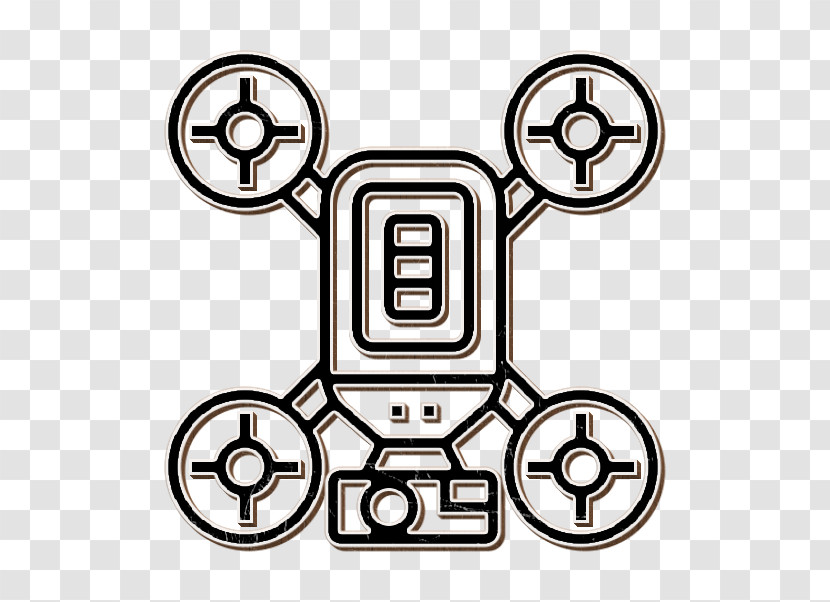 Drone Icon Artificial Intelligence Icon Transparent PNG