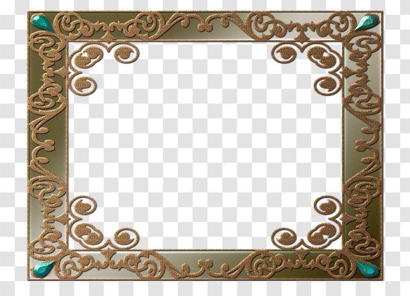 Picture Frames Color Photography PhotoScape - Mirror - Gold Transparent PNG