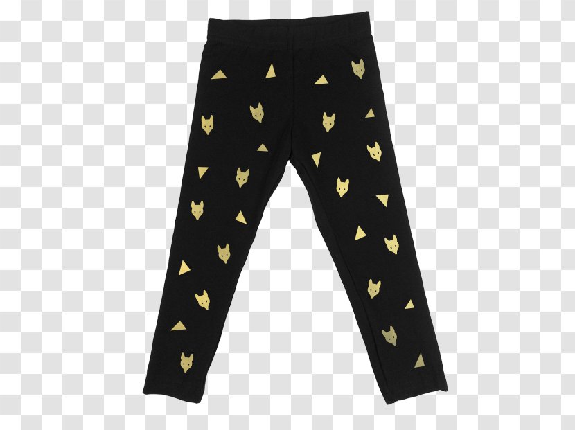 Leggings - Gold Triangles Transparent PNG