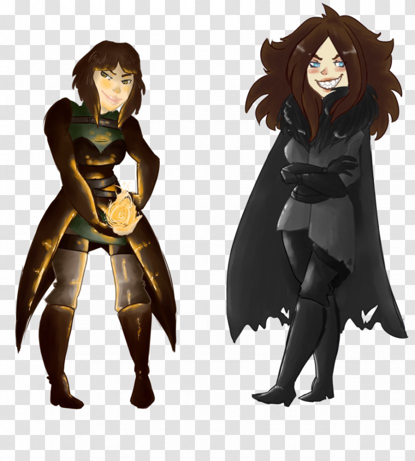 Costume Design Figurine Cartoon Character - Brown Hair - Cleric Transparent PNG