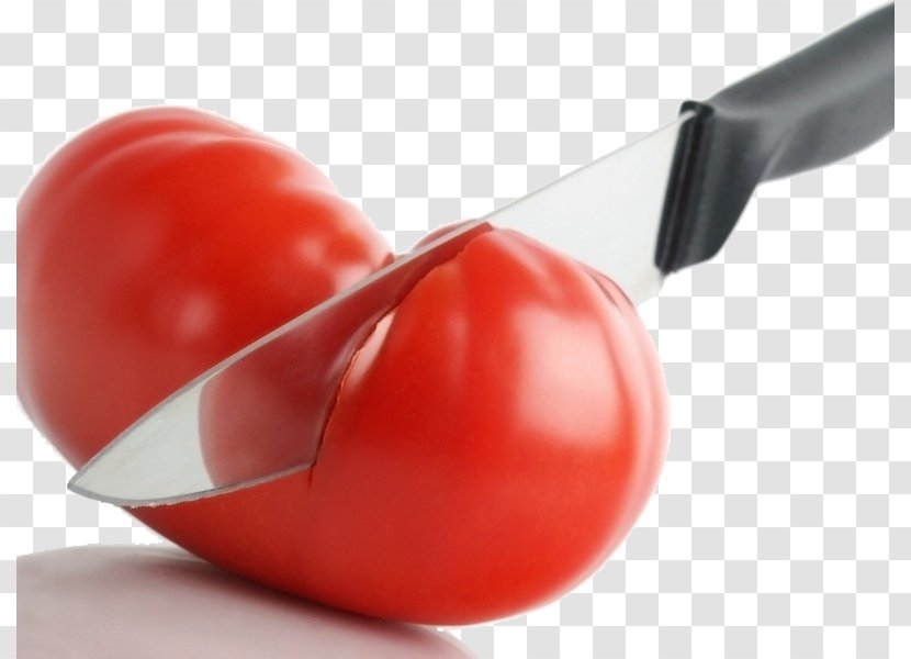 Cherry Tomato Knife Vegetable Fruit Food - And Transparent PNG