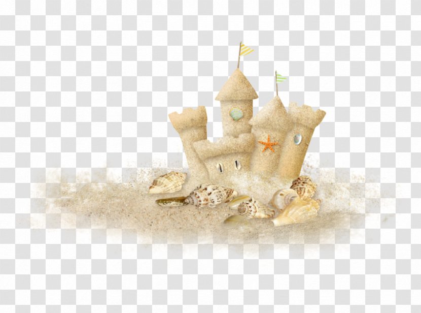 Sand Art And Play Castle Clip - Food - Beach Material Transparent PNG