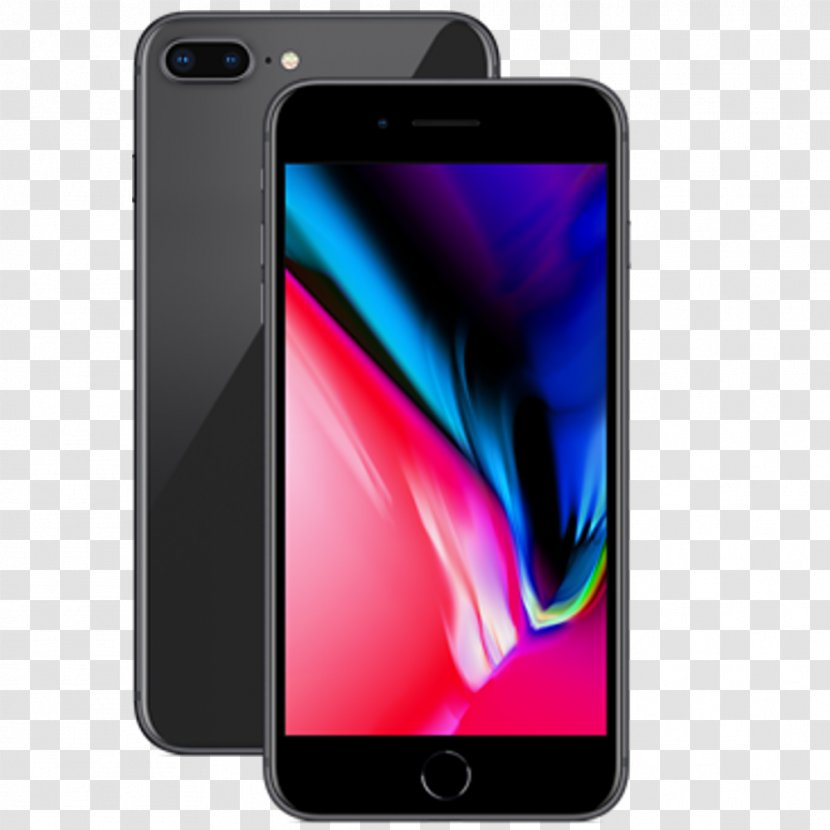 IPhone 8 Plus X 7 Apple - Lte Transparent PNG