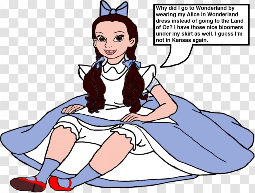 Sarada Uchiha Dorothy Gale Clan Alice's Adventures In Wonderland The Wonderful Wizard Of Oz - Frame - Alice Dress Transparent PNG