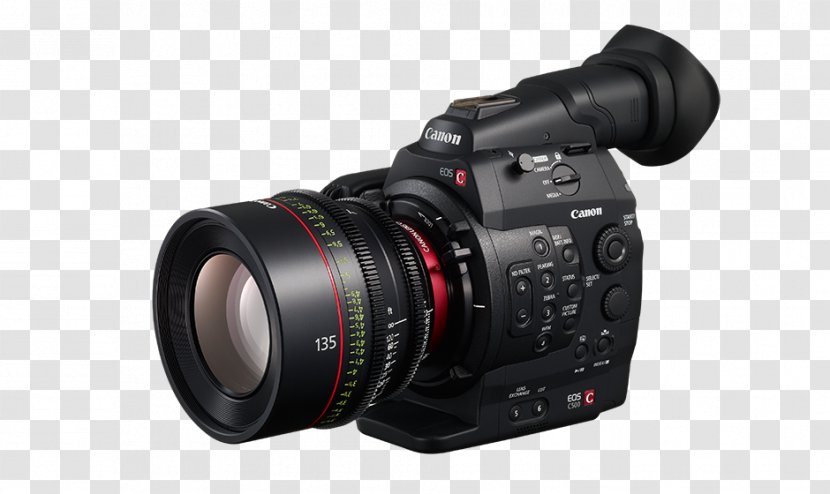 Canon EOS C100 EOS-1D C C500 Cinema Video Cameras - Teleconverter - Camera Transparent PNG