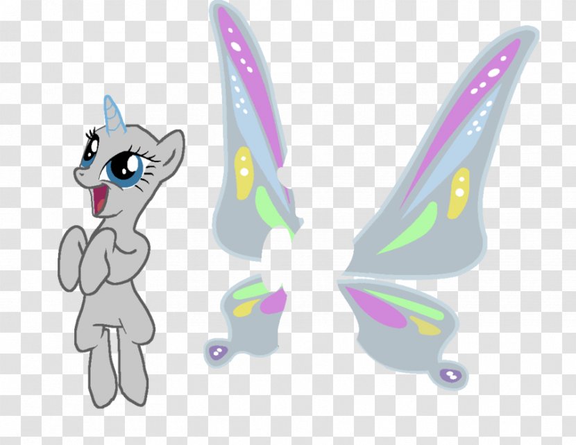 Twilight Sparkle Rarity Butterfly Pony Fluttershy - My Little - Unicorn Horn Transparent PNG
