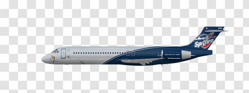 Boeing 717 McDonnell Douglas DC-9 Aircraft Airplane Airbus - Airline Transparent PNG