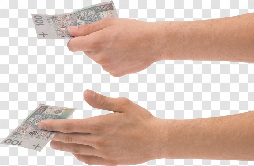 Money Bag Icon - In Hand Image Transparent PNG