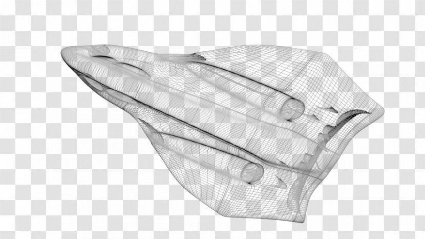 Headgear Angle - Wing - Sci Fi Spacecraft Transparent PNG