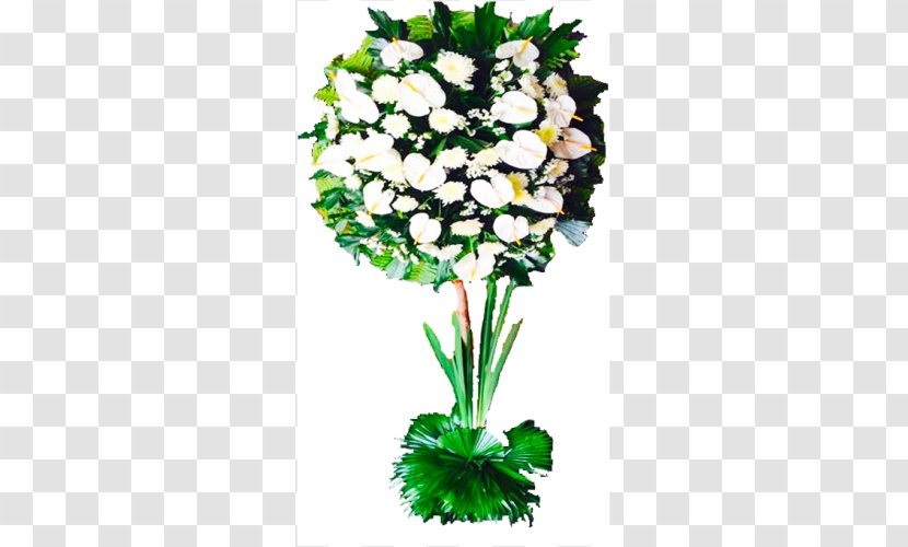 Floral Design Funeral Flower Delivery Bouquet - Chrysanthemum - Flowers Transparent PNG