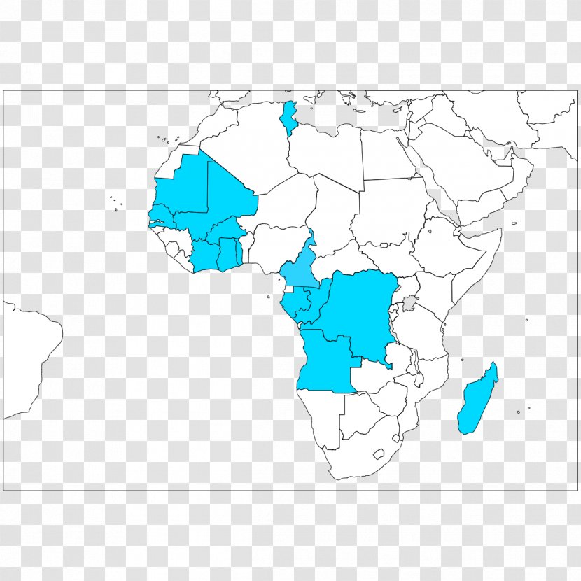 Africa Map Product Design Line - Diagram Transparent PNG