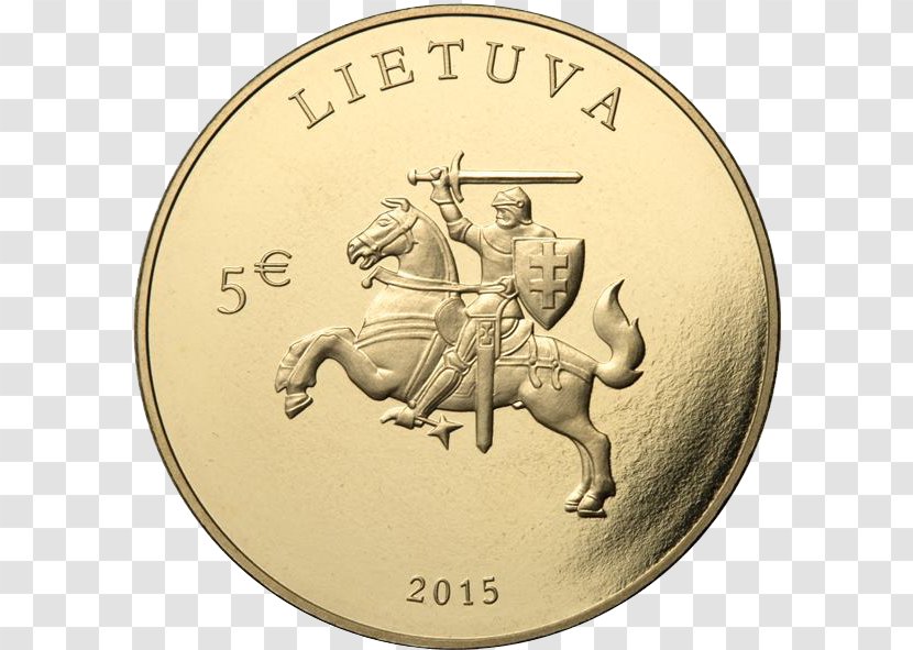 Euro Coins Lithuania 2 Coin Commemorative Transparent PNG