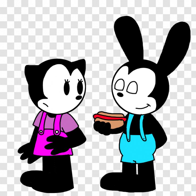 Oswald The Lucky Rabbit Minnie Mouse Mickey Drawing Cartoon - Character Transparent PNG