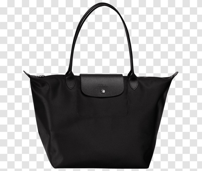 Longchamp Pliage Bag Shopping Zipper - Shoulder Transparent PNG