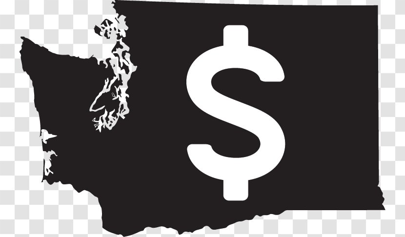 Flag Of Washington Map Vector Graphics - Brand - Economic Impact Transparent PNG