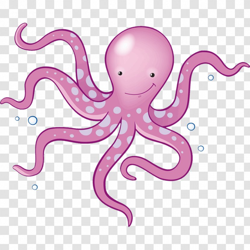 Common Octopus Drawing Sea Turtle Clip Art - Invertebrate - Octopus-cartoon Transparent PNG