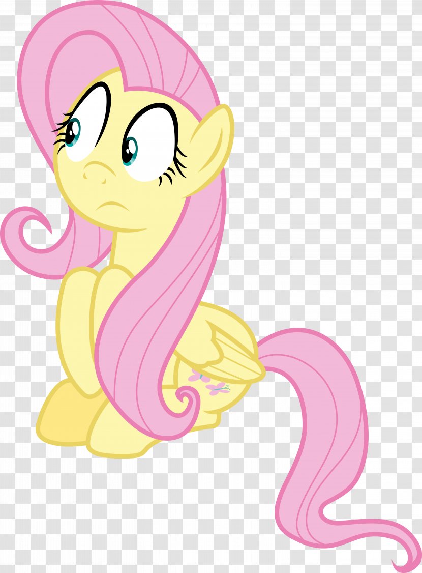 Fluttershy Applejack Pinkie Pie Spike Rainbow Dash - Heart - Fluttering Vector Transparent PNG