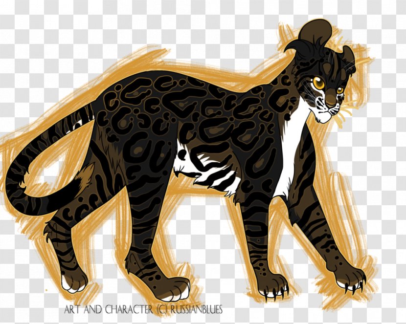 Cat Tiger Work Of Art Character - Fiction Transparent PNG