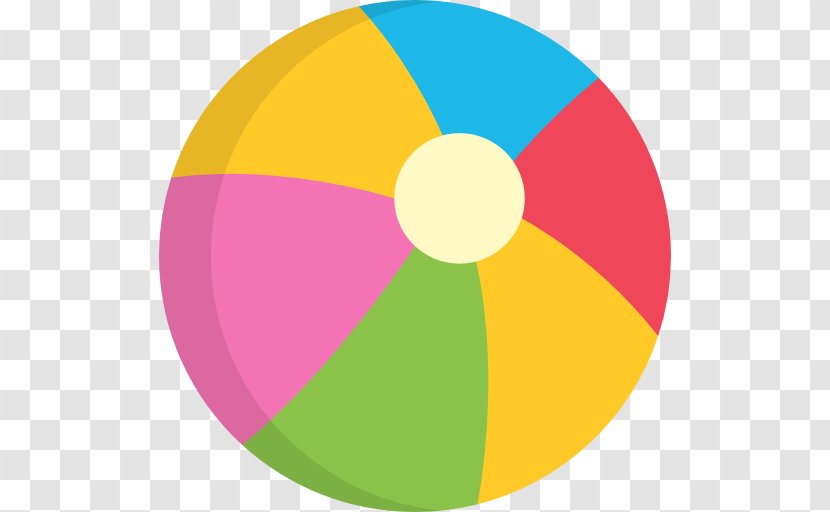 Beach Ball - Magenta Transparent PNG